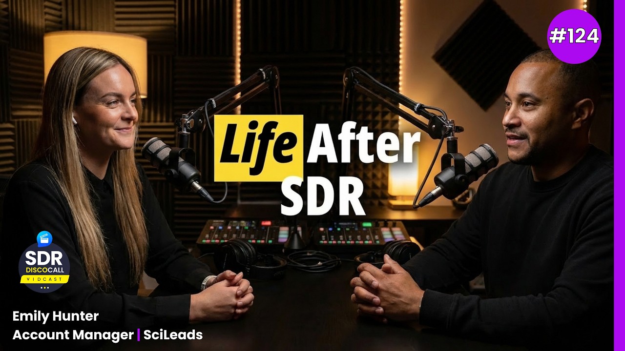 Life After SDR, Account Management and Sales Careers | Emily Hunter | SDR DiscoCall #124