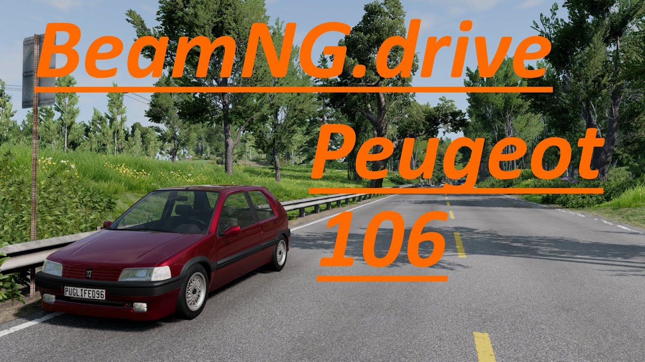 BeamNG.drive Peugeot 106 Phase1