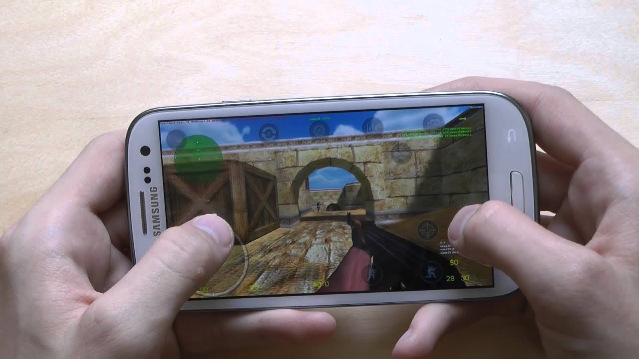 Counter-Strike 1.6 For Samsung Galaxy S3 First Gameplay Hands-On