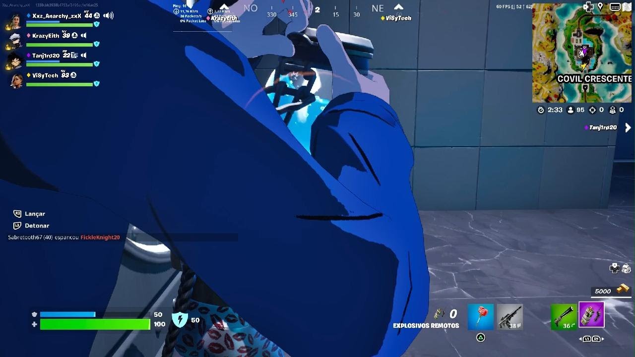 Gameplay avan&ccedil;ada Pt95 - Fortnite