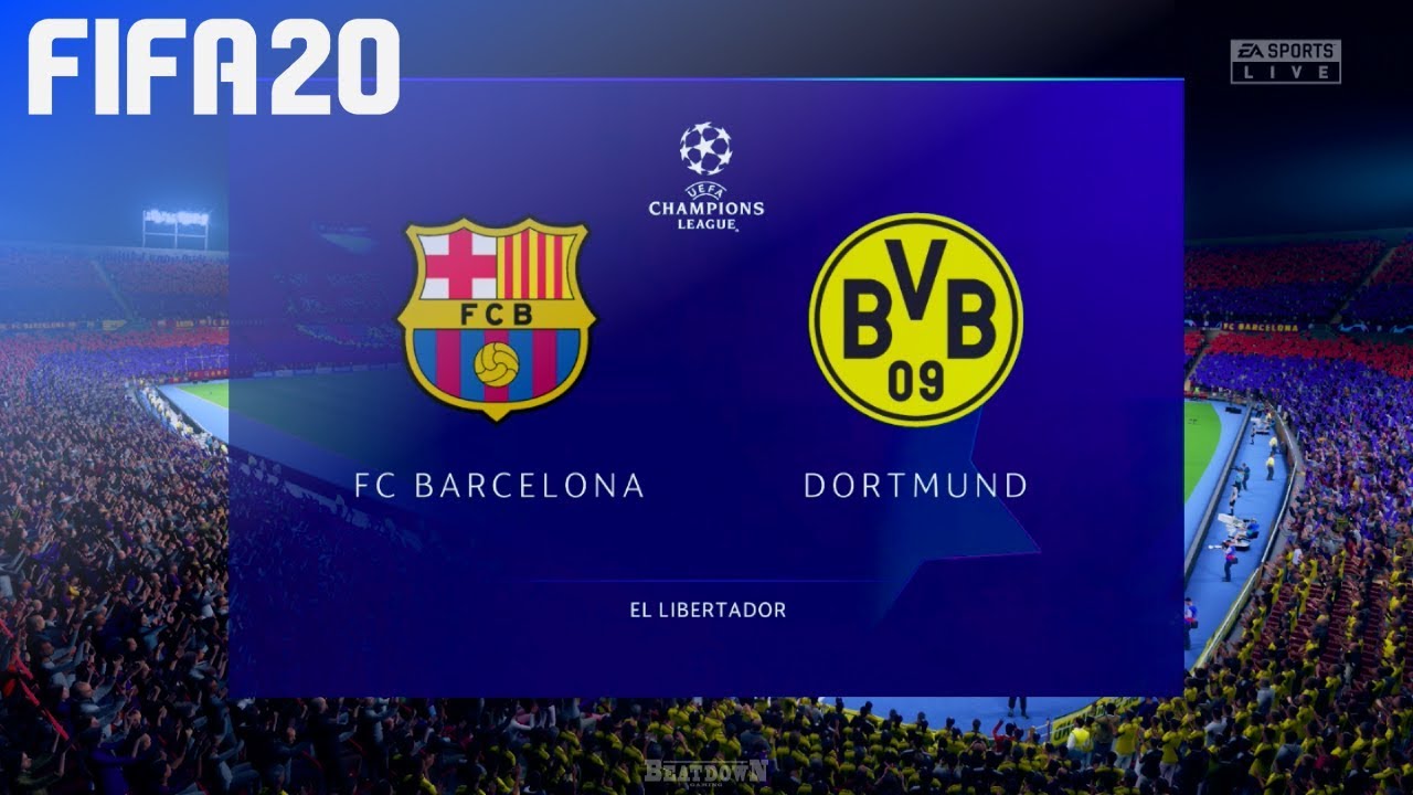 FIFA 20 - FC Barcelona vs. Borussia Dortmund @ El Libertador