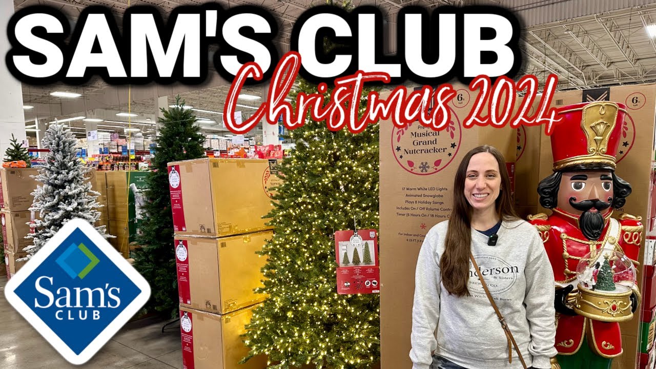 NEW SAM'S CLUB CHRISTMAS DECOR  2024 | Christmas Decor 2024 | Sam's Club Shop with Me Christmas 2024