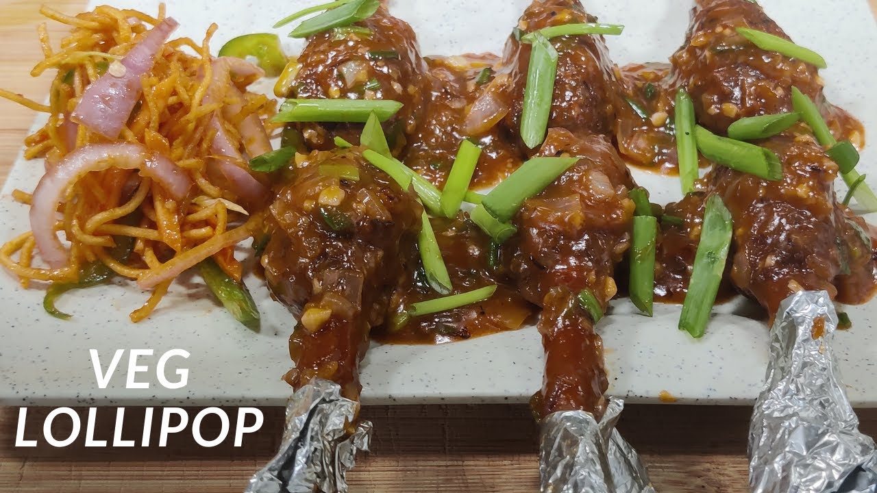 Veg Lollipop Recipe | वेज लॉलीपॉप रेसिपी | How To Make Veg Lollipop | Restaurant Style Veg Lollipop