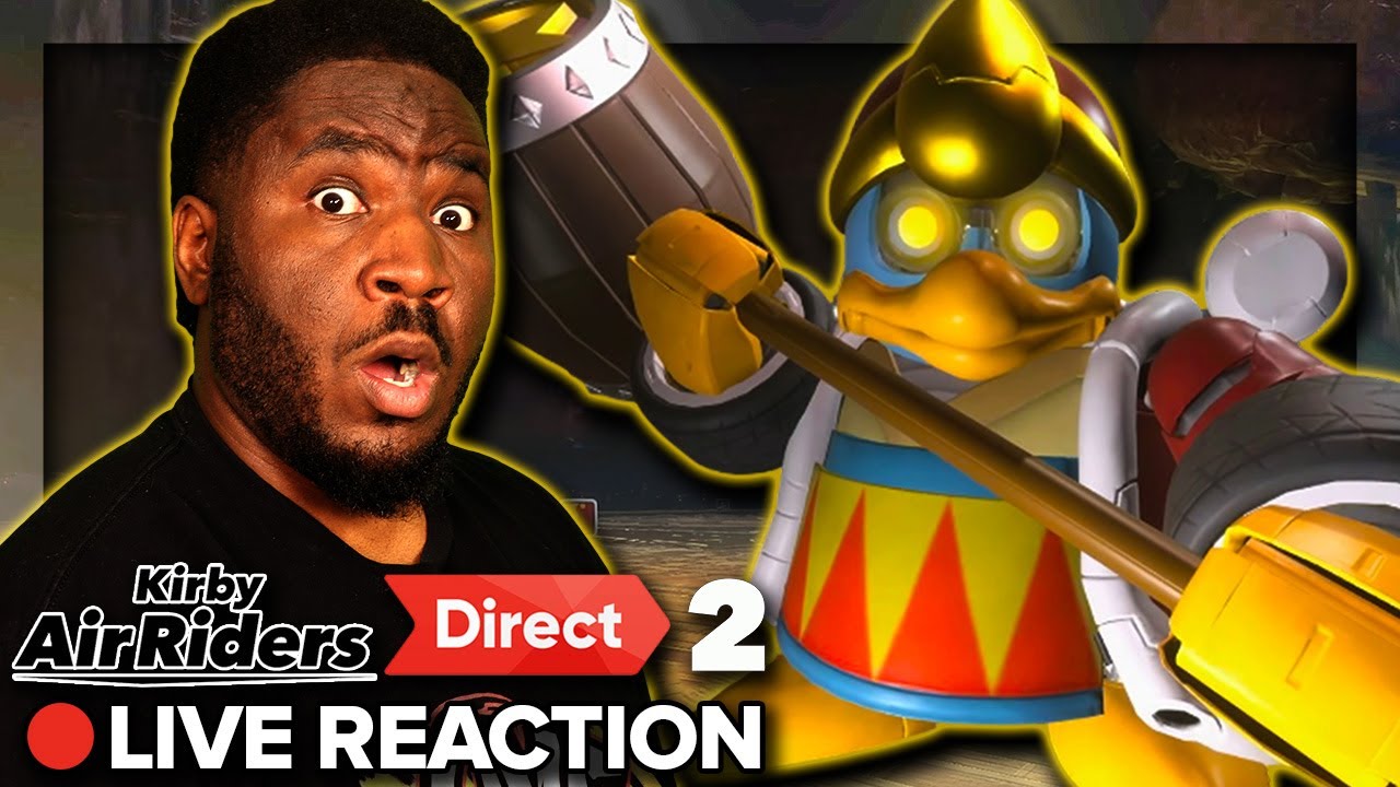 Kirby Air Riders Direct FIRST REACTION! Game of the Year???