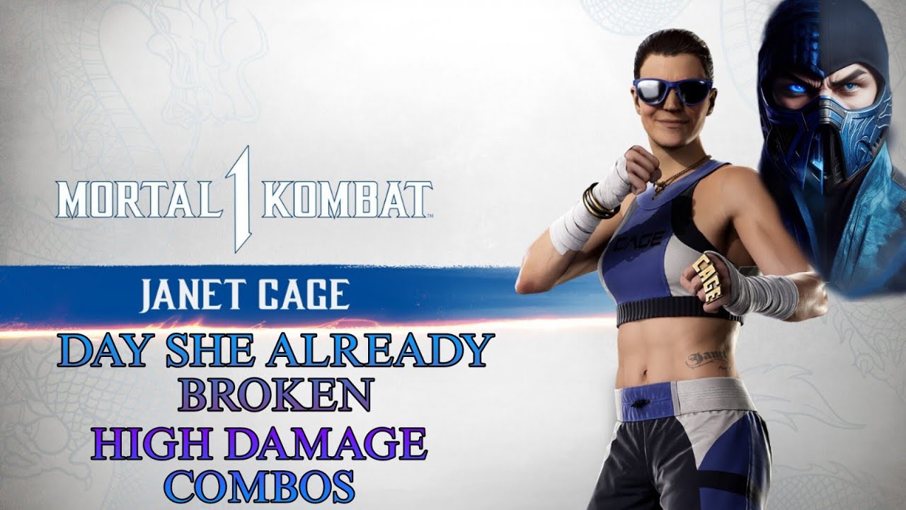 MK1 JANET CAGE & SUB-ZERO COMBOS ARE INSANE 🔥 🔥 🔥 FROM BEGINNER TO ADVANCED #mk1 #janetcage