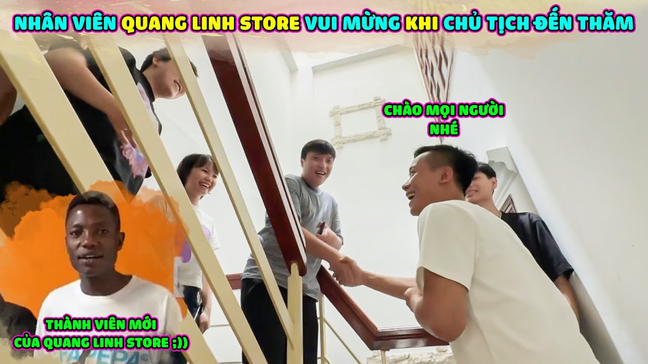 Quanglinhvlogs || Các Thành Viên Store Angola Tụ Họp Với Store Việt Nam - Lần Đầu Thăm Trụ Sở QLS