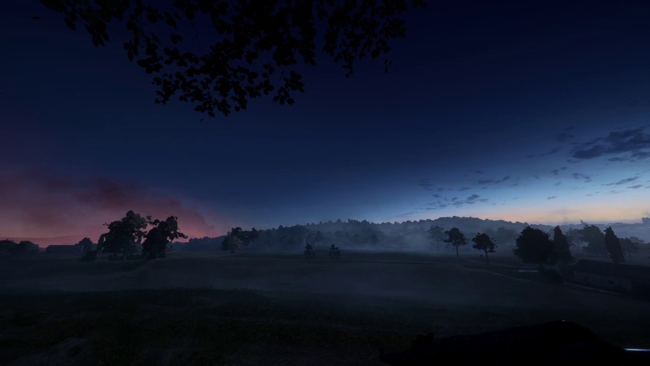 World war 1 ambiance - Early morning distant artillery