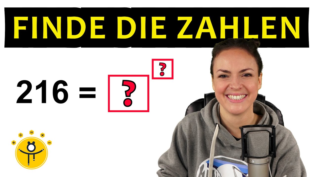 Welche Zahlen fehlen? – Schreibe als Potenz