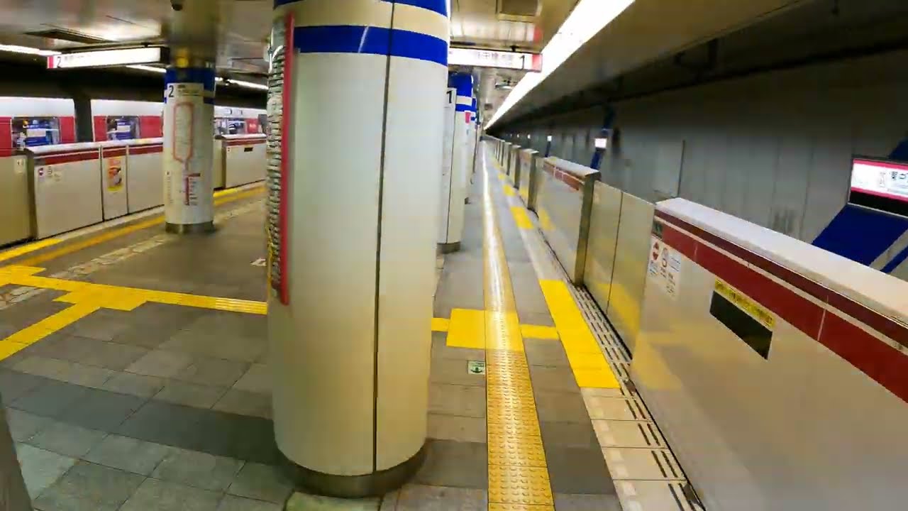 Higashi-nakano Station E31 | Toei Oedo Line Walks | Tokyo Subway Exploration | Japan 4K ASMR
