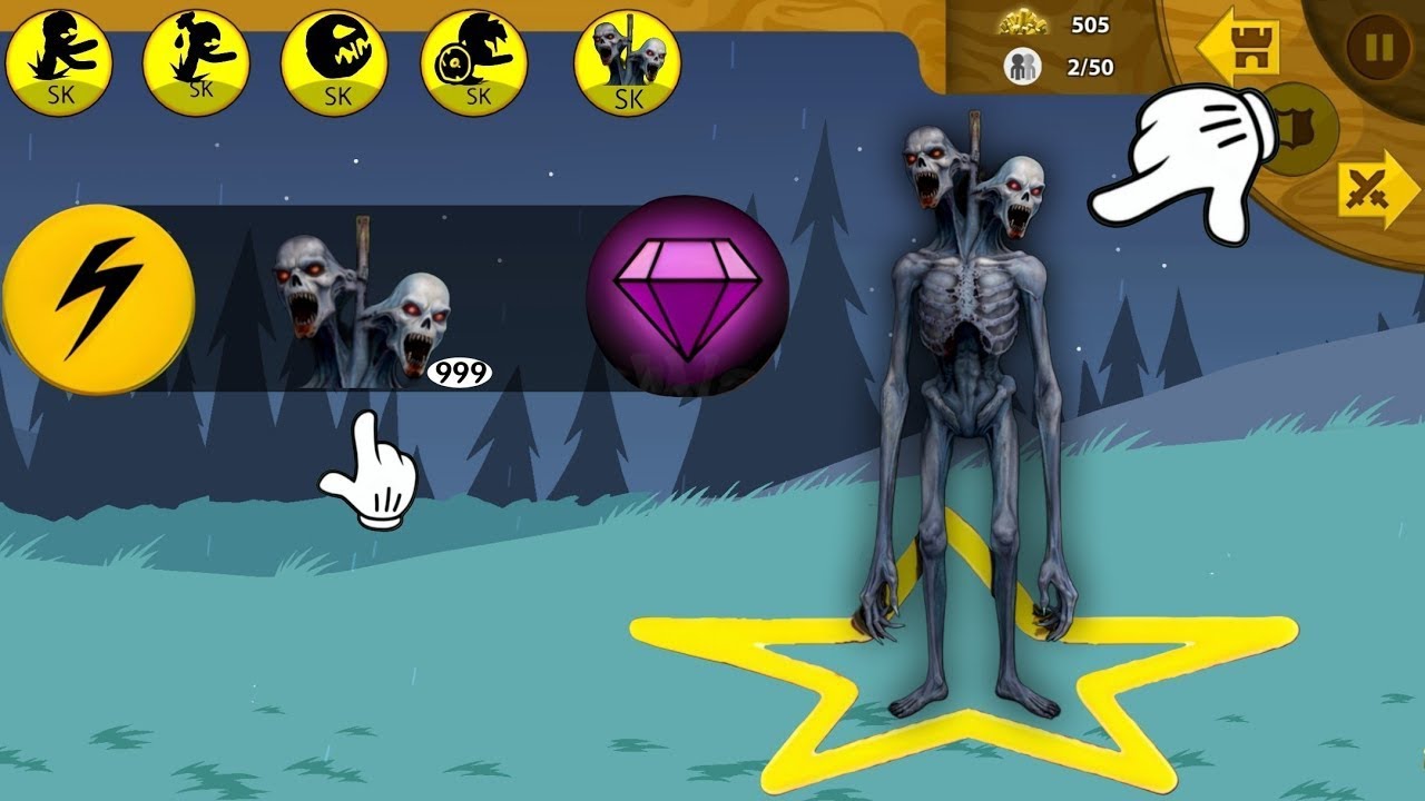 SIREN HEAD x999,999,999,999,999 | STICK WAR LEGACY MOD