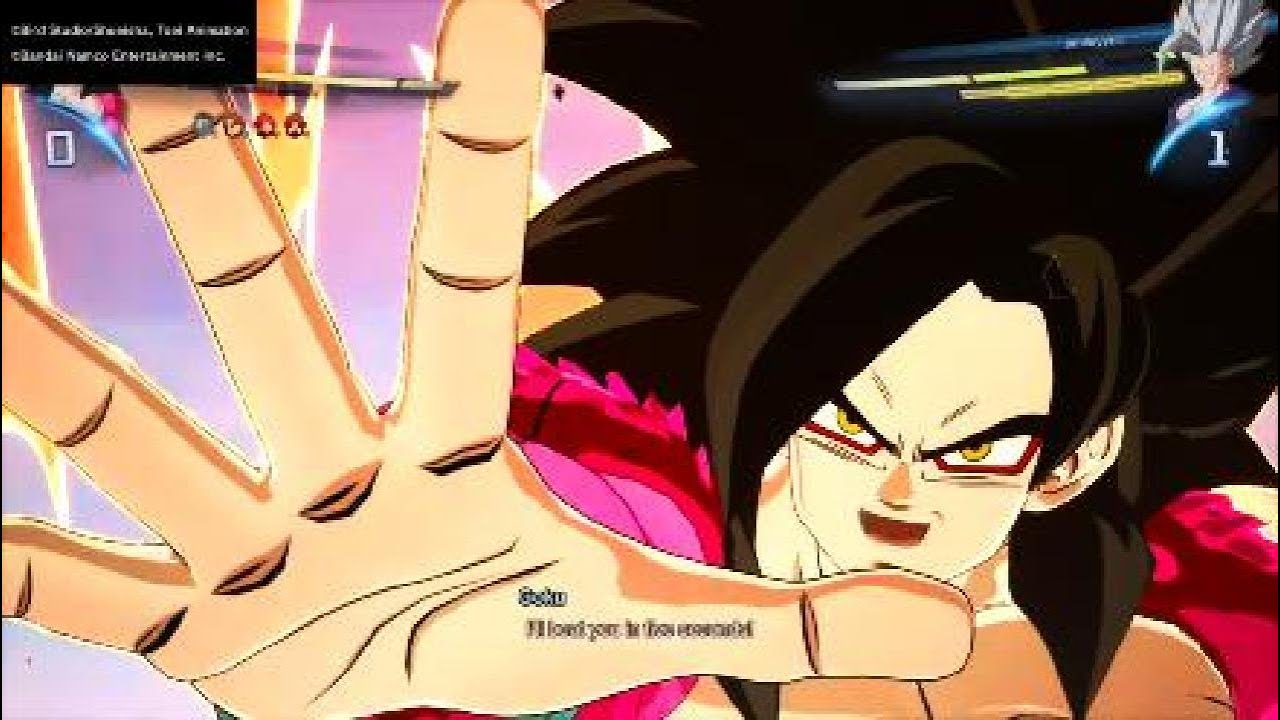 DRAGON BALL SPARKING ZERO: SSJ4 GOKU GT PT2