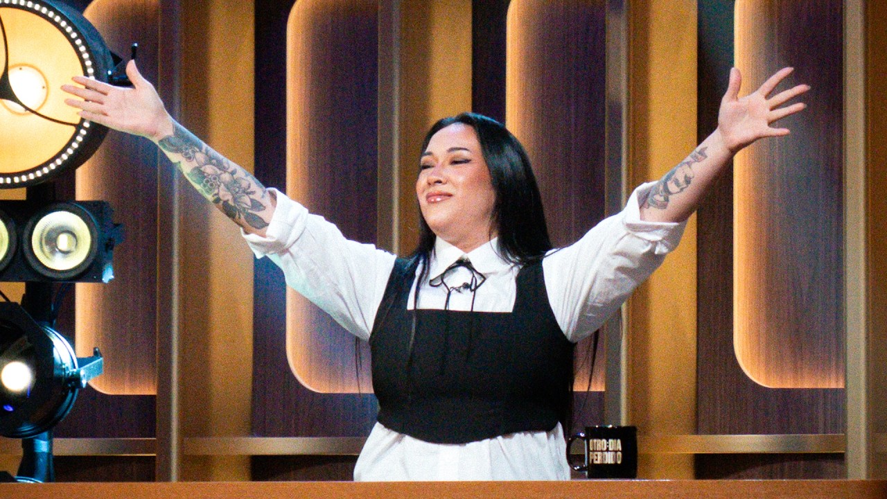 La reacci&oacute;n de Pergolini ante el debut de Evelyn Botto en Otro d&iacute;a perdido