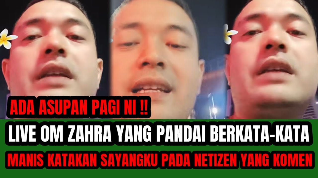 LIVE OM ZAHRA TERNYATA AKAN TERBANG KE BANDUNG‼️ADA ACARA BESAR KELUAGA ZAHBY DISANA !