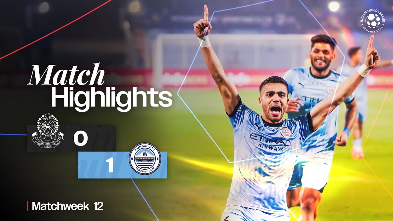 Match Highlights | Mohammedan SC 0-1 Mumbai City FC | MW 12 | ISL 2024-25