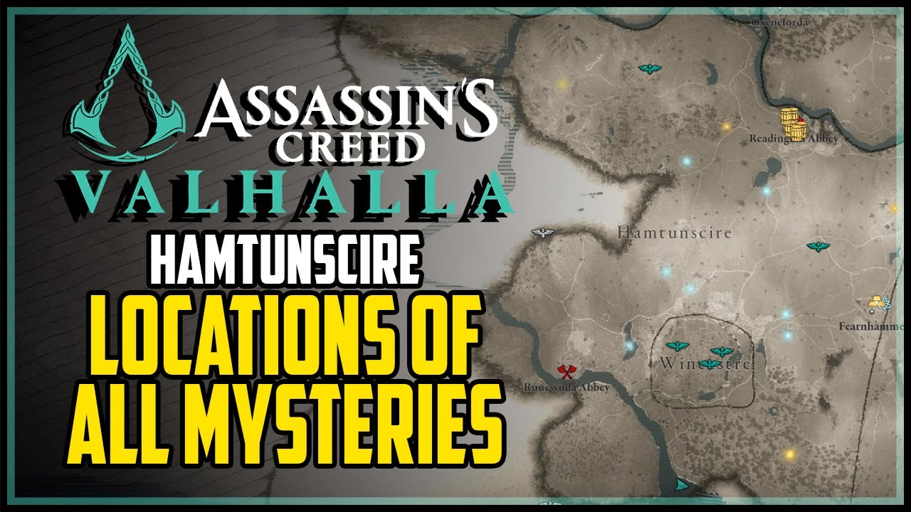 Hamtunscire All Mysteries Locations Assassin’s Creed Valhalla