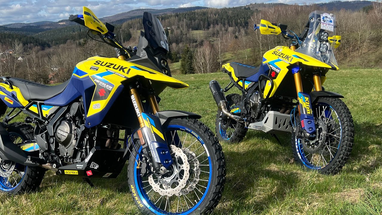 Die V-STROM 800 Gang auf der Videowiese!