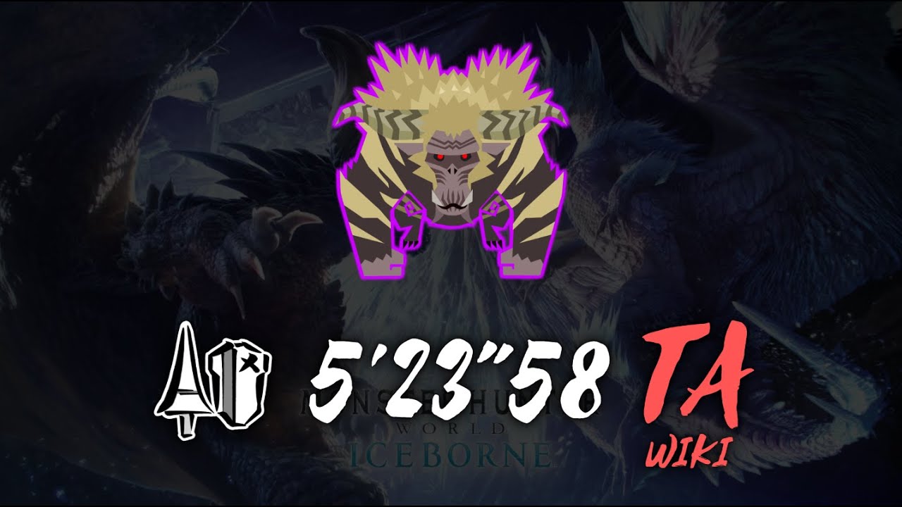 【MHWI】 Tempered Furious Rajang Lance TAwiki rules 5'23