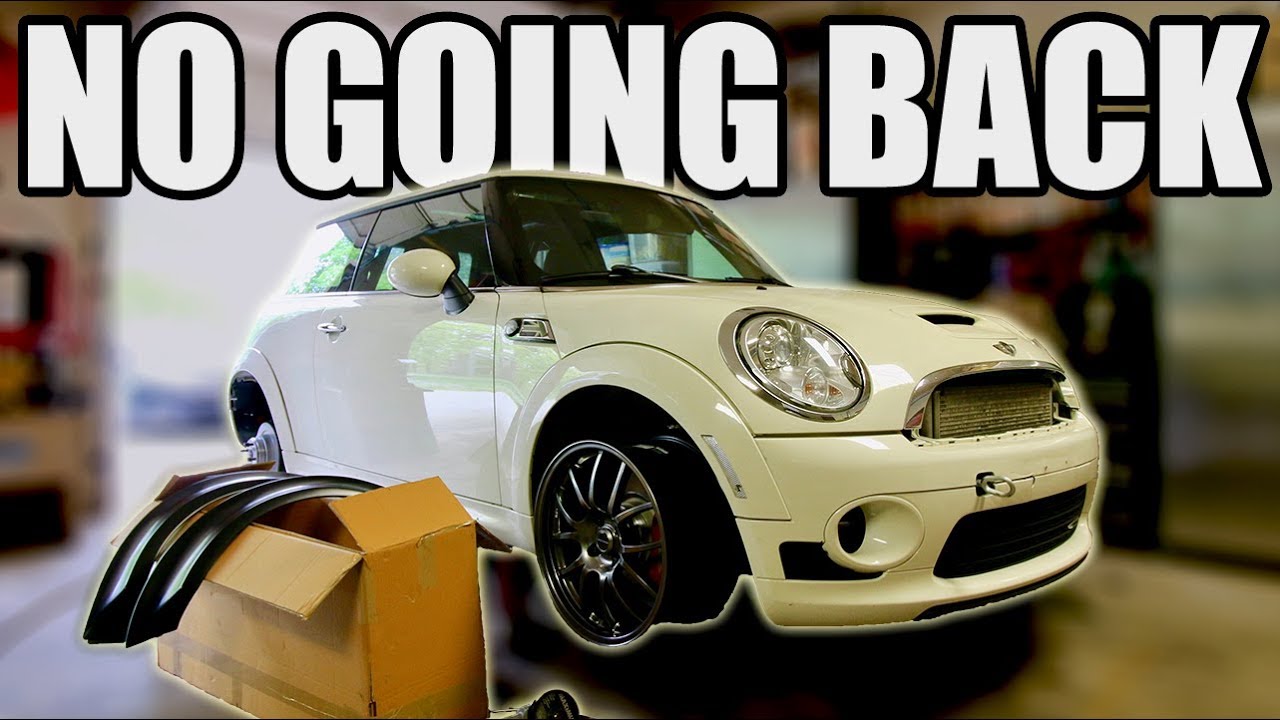 INSTALLING WIDEBODY FENDER FLARES!!!