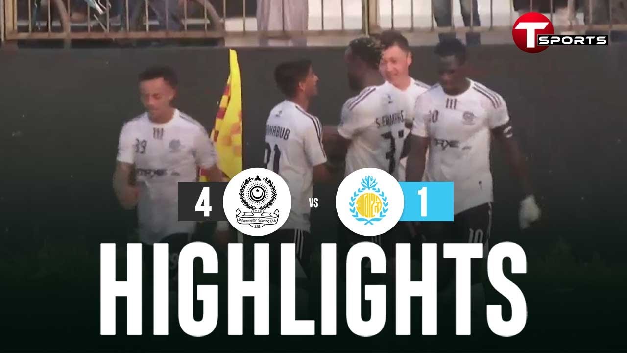 Highlights | Mohammedan SC Ltd. Vs Chittagong Abahani Limited | BPL 2024–25 | Football | T Sports