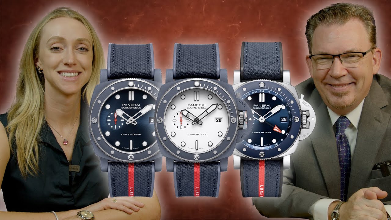 Hands on with the 2024 Panerai Luna Rossa Releases!