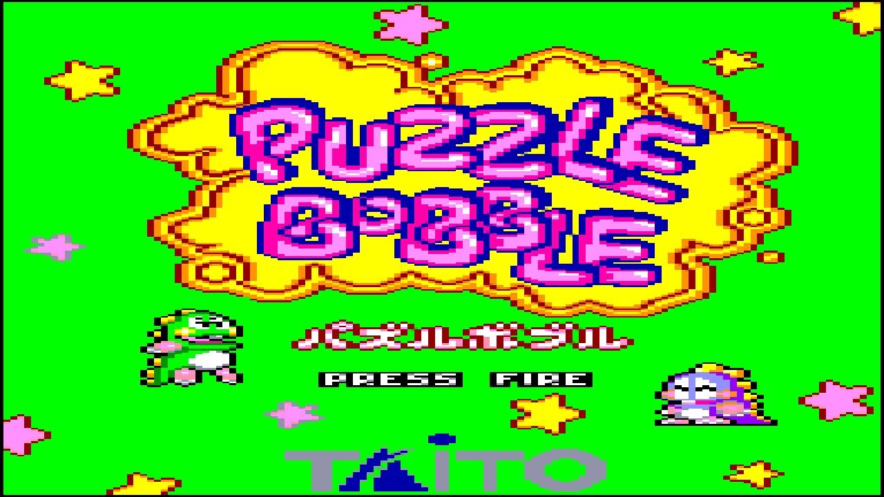 Amstrad CPC Longplay - Puzzle Bobble (2021)