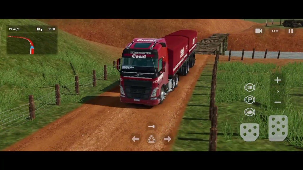 GLOBAL TRUCK ONLINE VOLVO BOTANDO PRESSÃO ESTRADA DE CHÃO MUITA CHUVA 🌧️ EMPRESA TRANSPORTE COCAL 👍🙏
