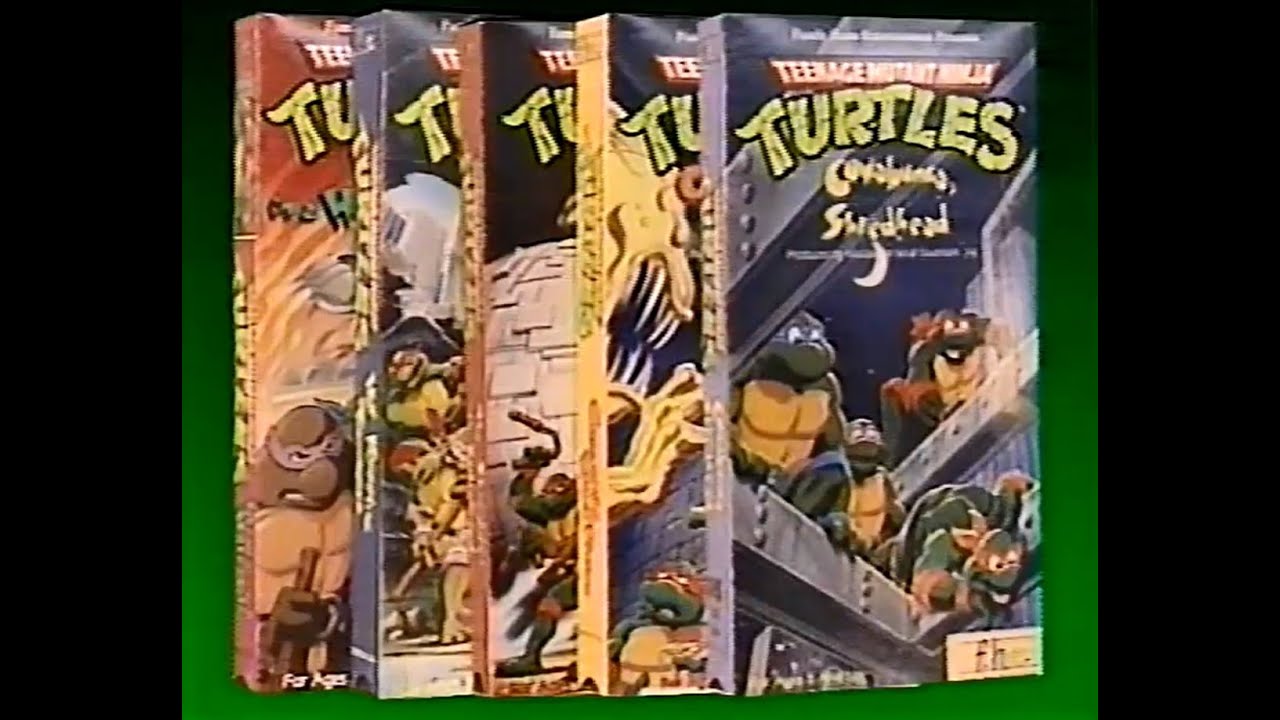 Teenage Mutant Ninja Turtles - 1990 Soundtrack & Burger King VHS Commercials (HQ)