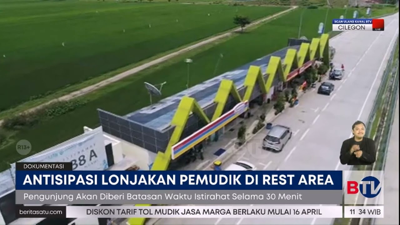 Pengelola Rest Area Siapkan Skema Khusus Hadapi Penumpukan Kendaraan Pemudik