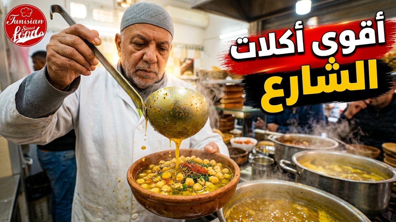 Five best Tunisian street food 2023🇹🇳 أشهر 5 أكلات شارع تونسية لسنة 2023