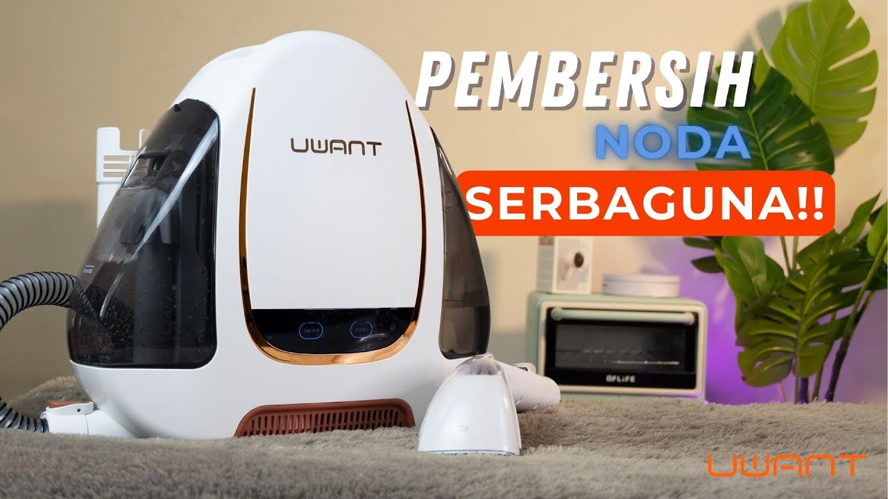 Review & Cara Penggunaan UWANT B100 Vacuum Cleaner Wet and Dry | 4in1 | Semprot,Cuci,Gosok,Hisap!