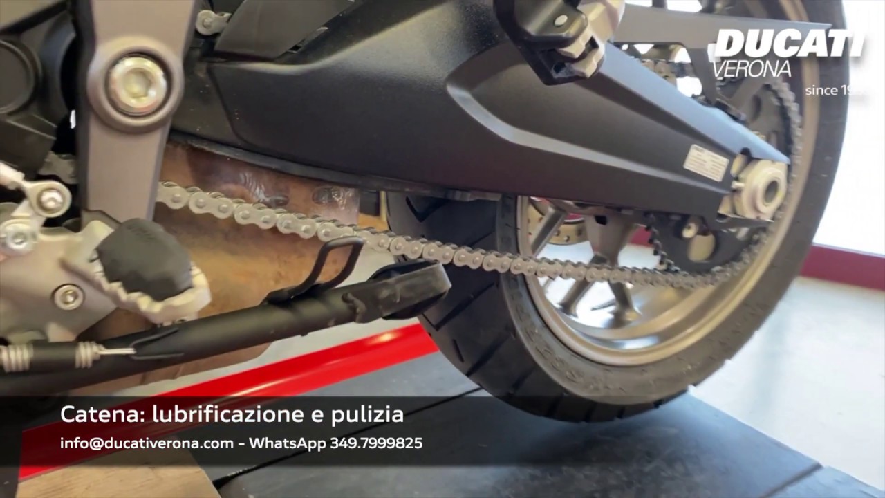 Pulizia Catena Multistrada 950