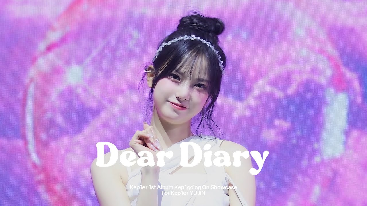 240603 케플러 정규 1집 Kep1going On 쇼케이스 케플러 최유진 'Dear Diary' 직캠 (4K) Kep1er YUJIN FAN CAM