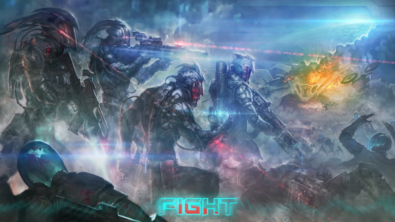HUBRID &mdash; FIGHT (feat. HK41PROD) [Music Visualizer]