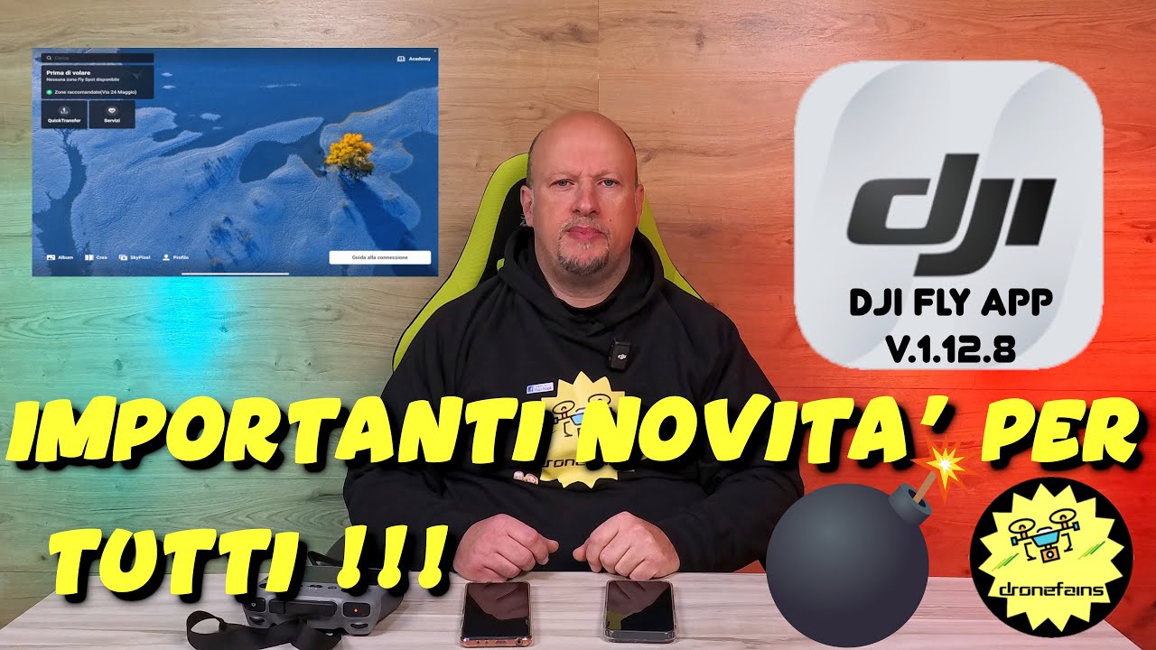 Nuova DJI Fly v.1.12.8 🚁