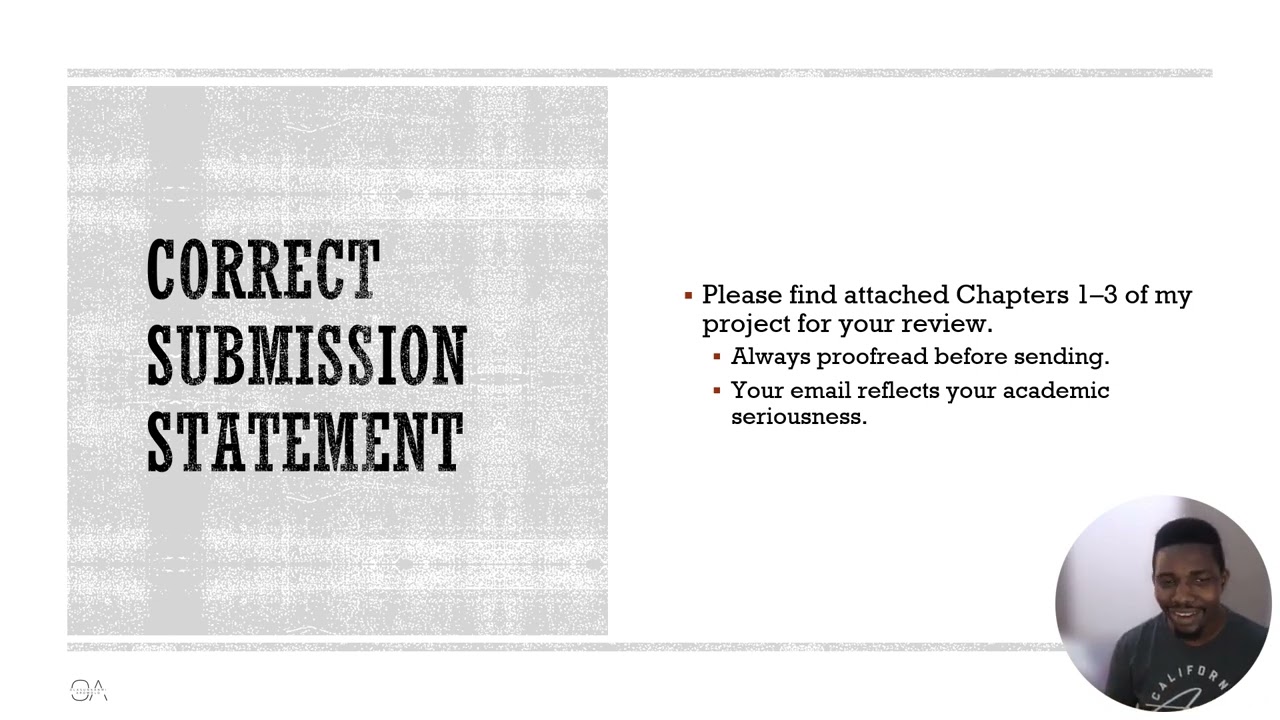 How to Email Your Project Supervisor Correctly | Student Guide for Academic Emails