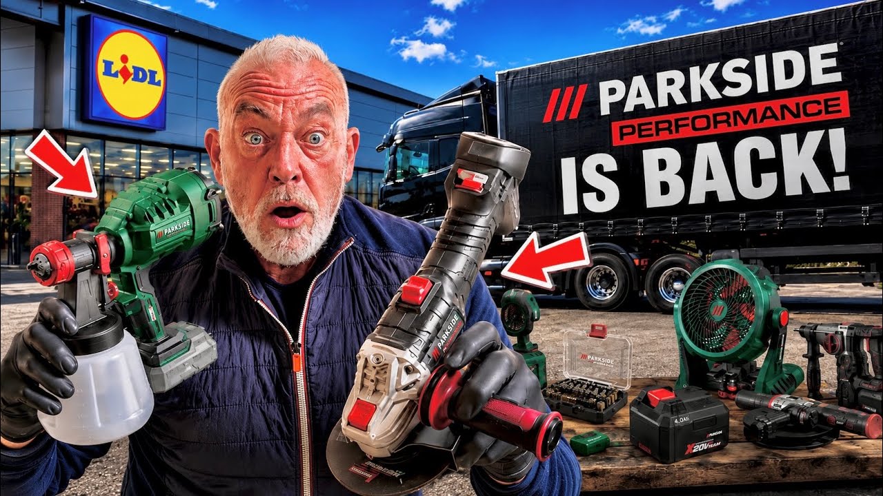 ВАУ! Lidl Parkside PRO: новые инструменты уже у меня!😃