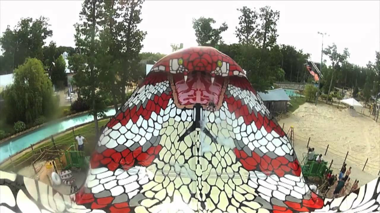 Six Flags Great Adventure unleashes first Polin's King Cobra water slide at Hurricane Harbor