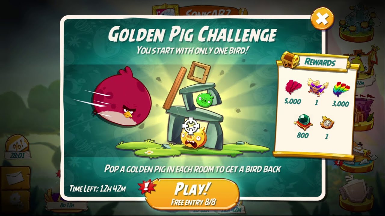 How to Beat the Golden Pig Challenge Terence 8 Rooms