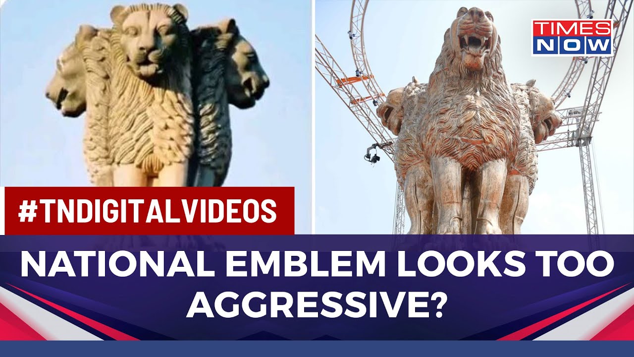 Row Over 'Unnecessarily Aggressive&rsquo; National Emblem: Opp. Slams PM Modi, BJP Says They 'Lost It'
