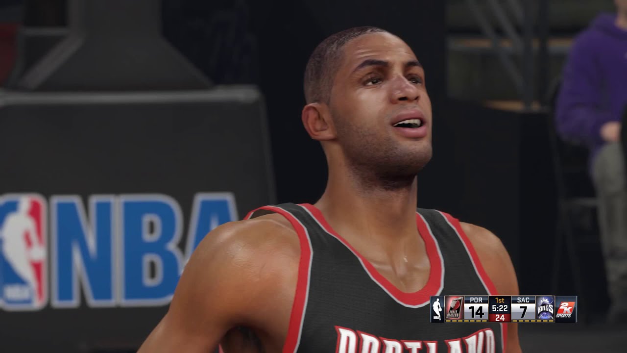NBA 2K15 Season mode gameplay: Portland Trail Blazers vs Sacramento Kings - (PS4 HD) [1080p60FPS]
