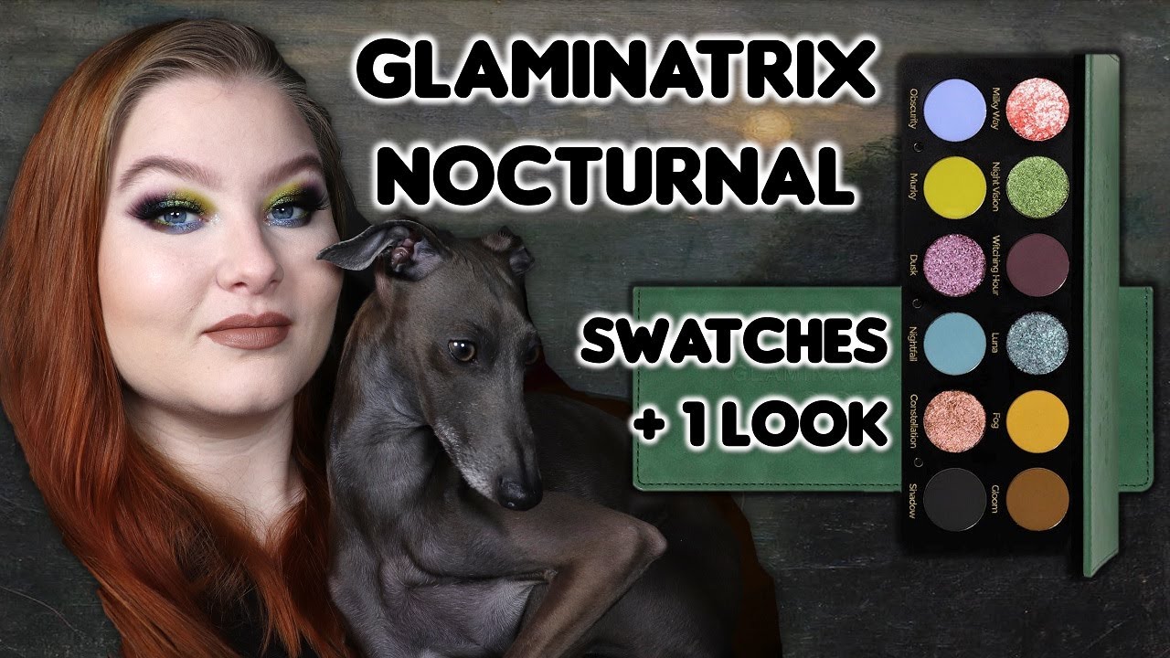 Glaminatrix Cosmetics Nocturnal - Best Palette of 2022?! Swatches + Demo ♥