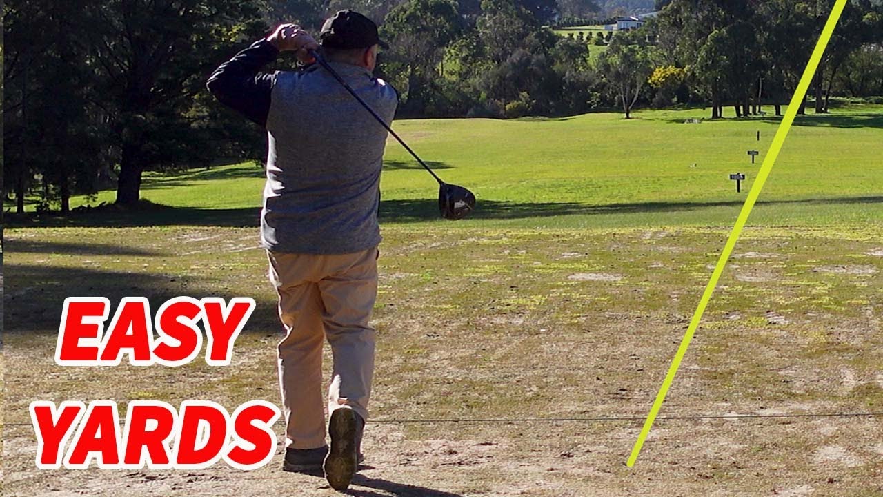 More Driver Distance For Older Golfers