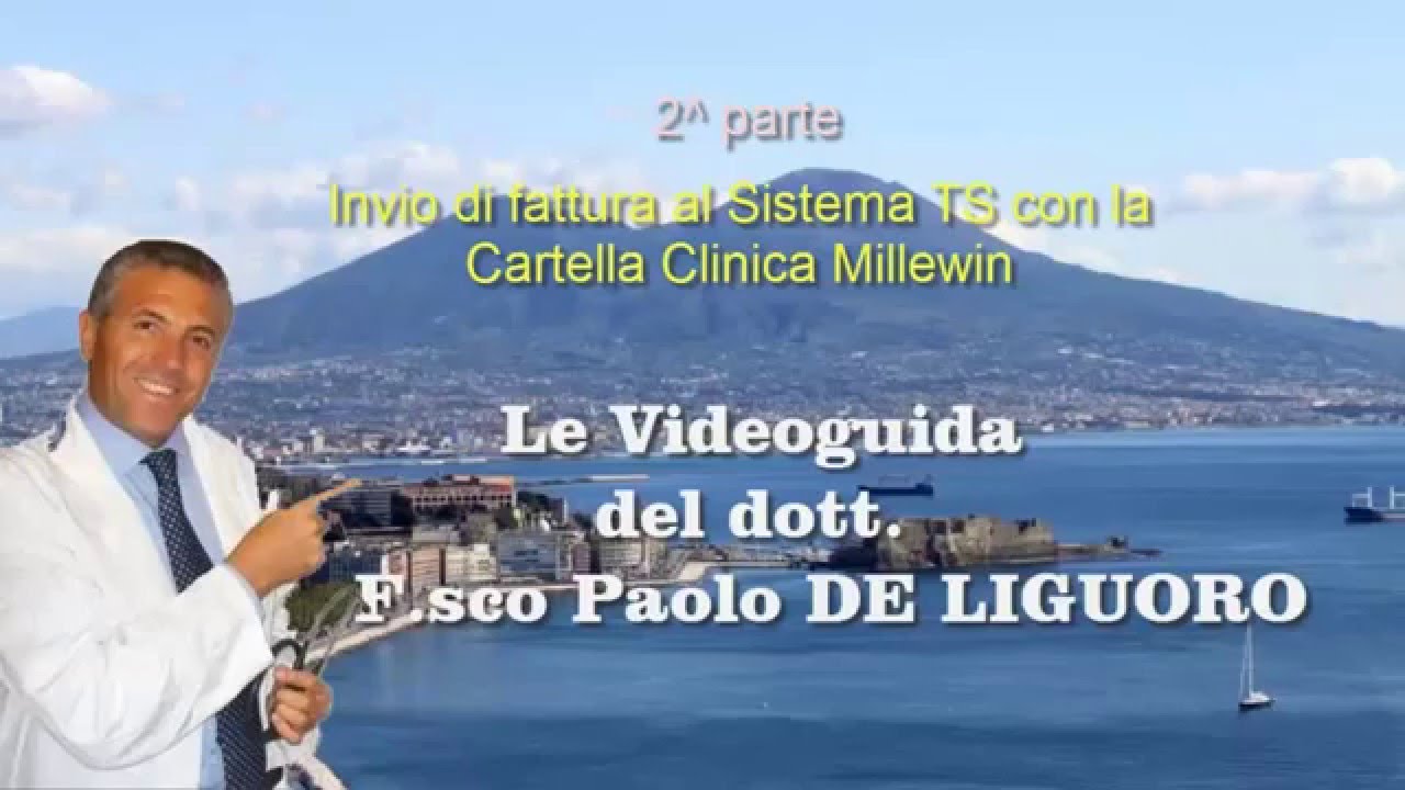 Invio della fattura al Sistema TS con la Cartella Clinica Millewin