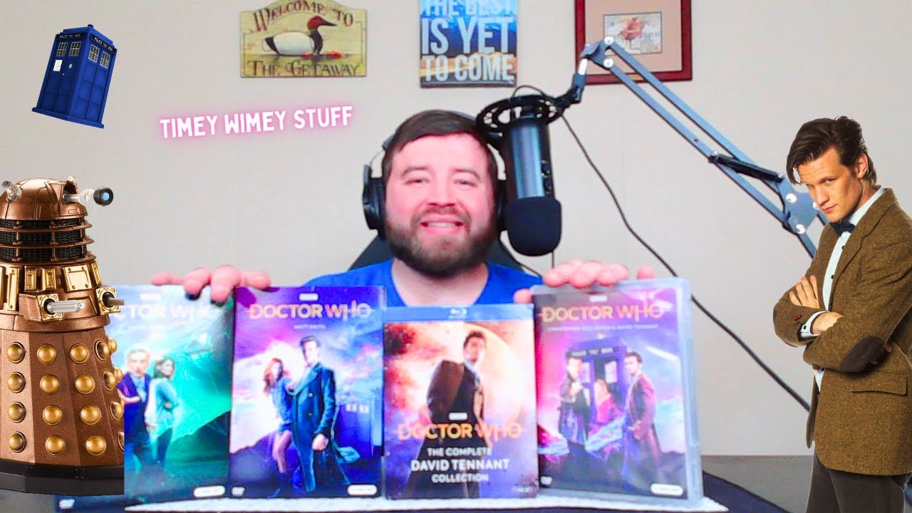Doctor Who ASMR Whispering: My Current DVD Collection