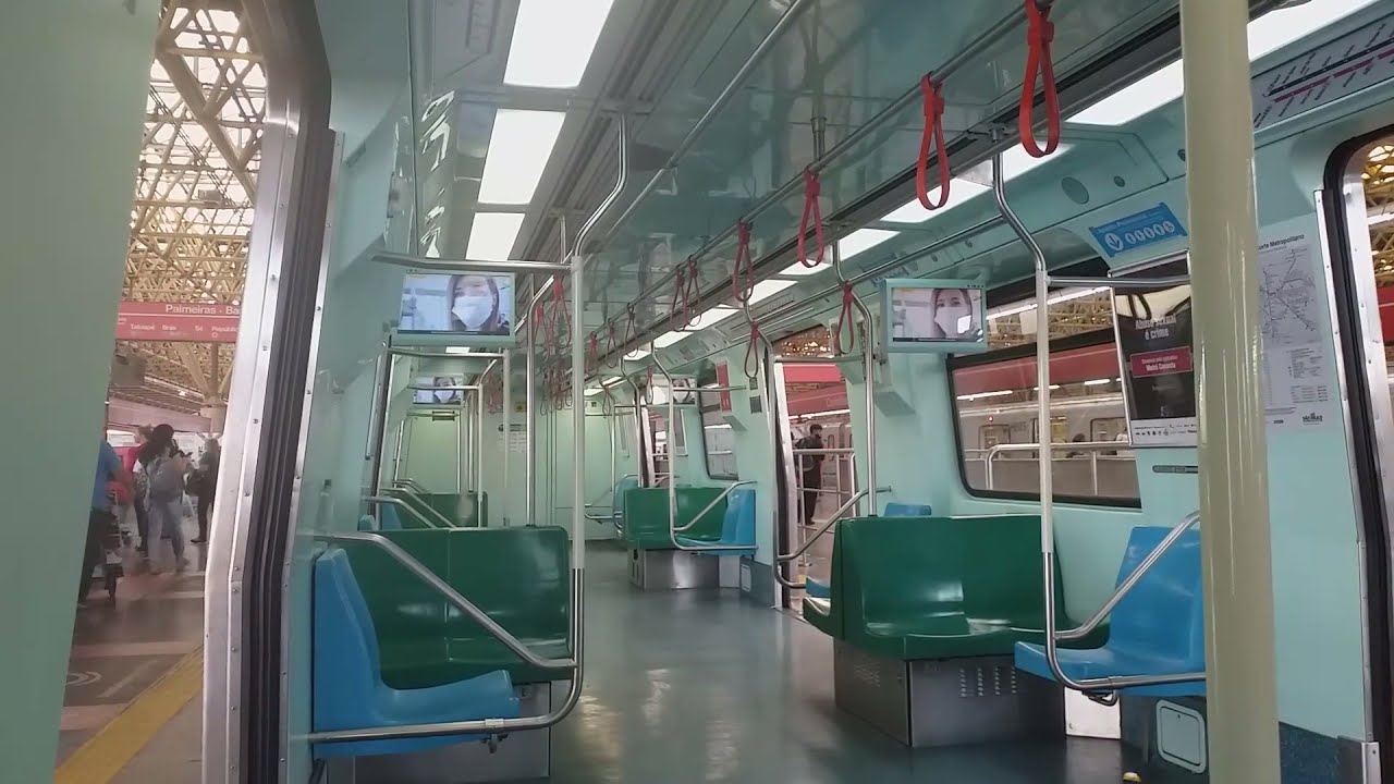 TRECHO COMPLETO  : LINHA  3 -  VERMELHA  : METRÔ - ITAQUERA  - BARRA FUNDA