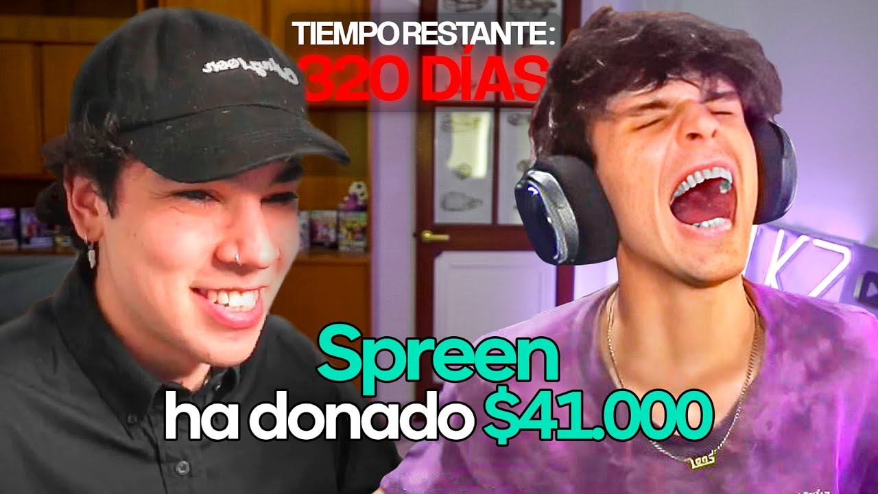 SPREEN me DON&Oacute; para que EST&Eacute; 1 A&Ntilde;O EN STREAM