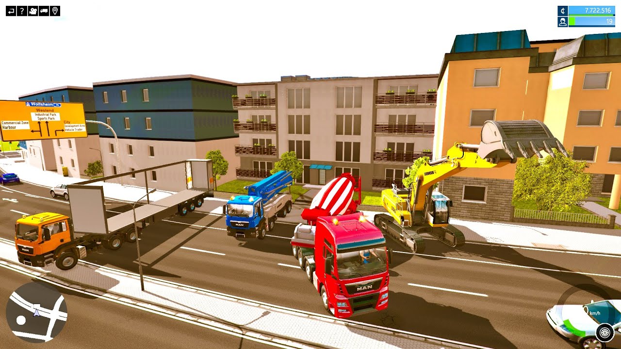 Apartment Building in the City | Construction Simulator | Gameplay
