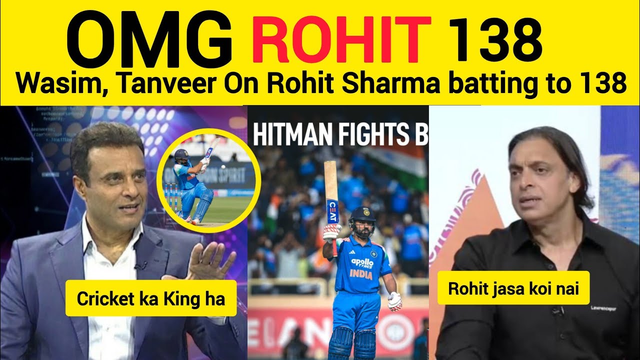 Pak Media Crying on ROHIT SHARMA 138 vs ENG Today 😱 Shoaib Akhtar Reaction  IND vs ENG 3rd ODI 2026