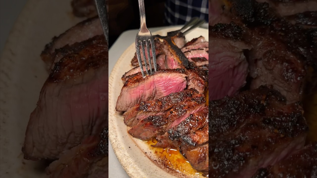 Going ALL OUT at Amber Steakhouse in Greenpoint, Brooklyn NYC is ALWAYS the right move!#DEVOURPOWER
