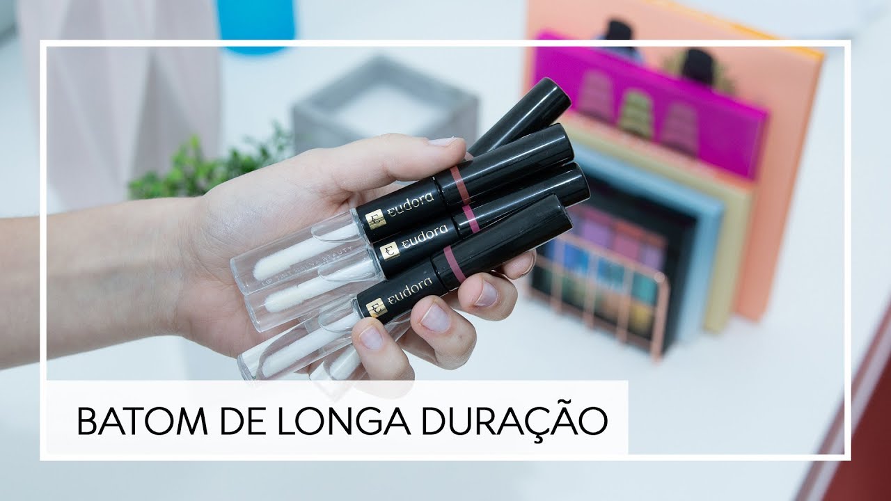 BATOM LÍQUIDO DUO LIP TINT EUDORA - KAREN BACHINI